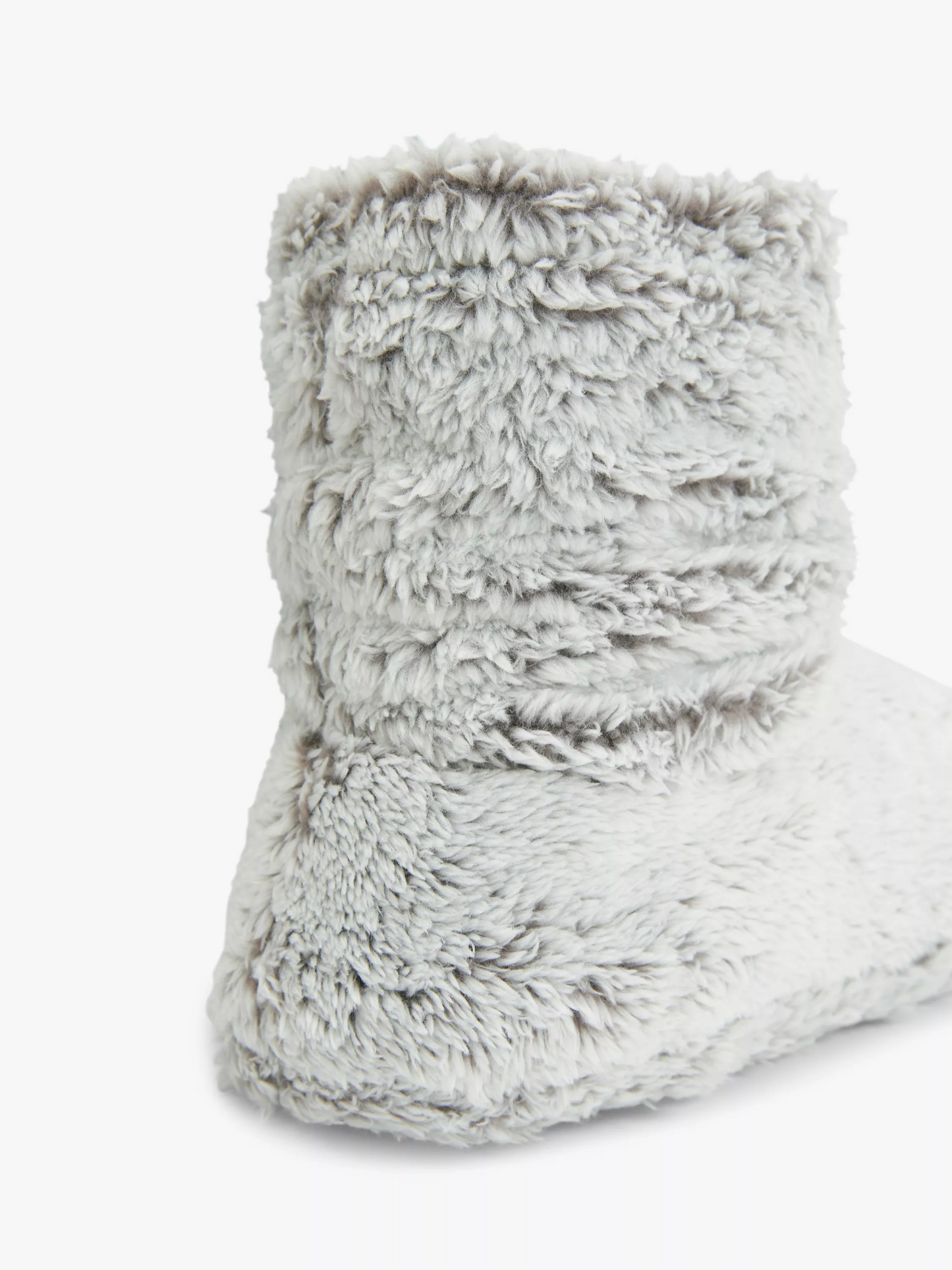 John Lewis High Pile Fleece Slipper Boots