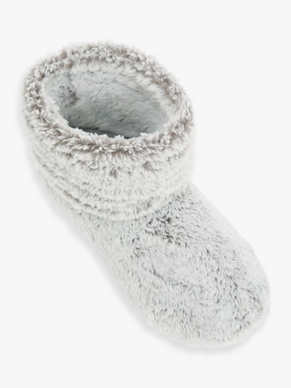 John Lewis High Pile Fleece Slipper Boots