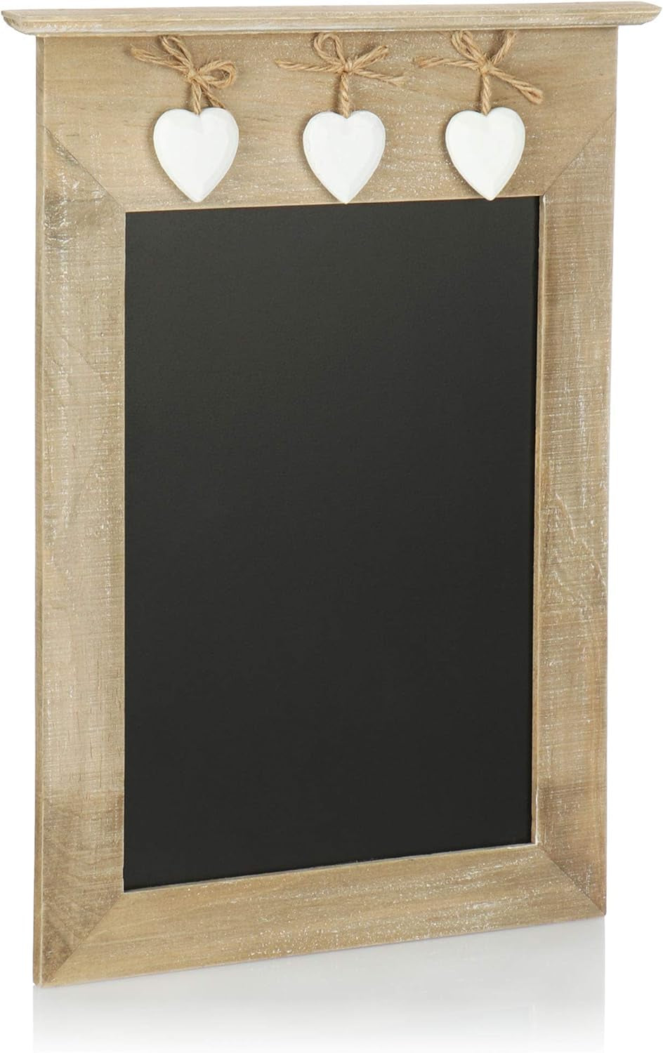 ® Memo Board - Chalk Board for Hanging up - Decorative Black Board to Write on - 38.5 X 28.5 Cm (01 Piece - 38.5 X 28.5 Cm)