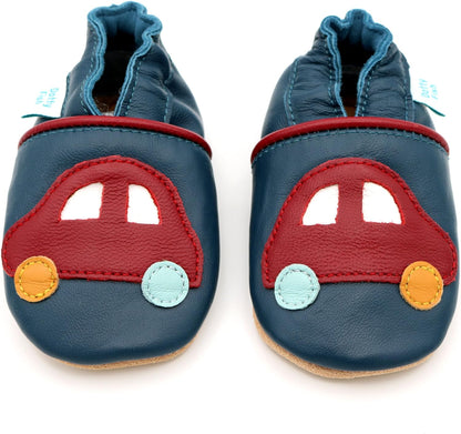 Baby Boy'S Soft Leather Shoes First Walker