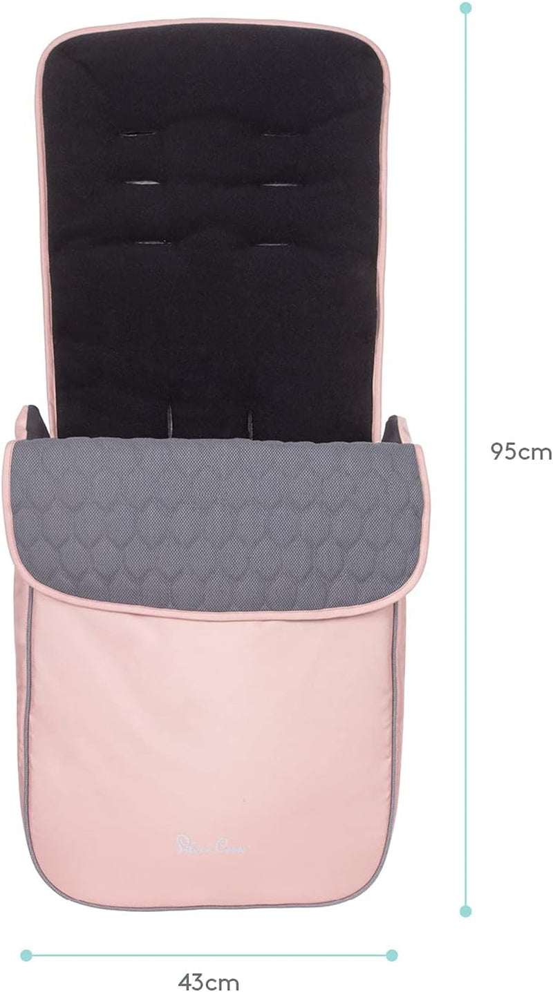 - Pop Footmuff - Pram Accessories - Stroller Footmuff - Foot Warmer - Water Resistant - Bloom