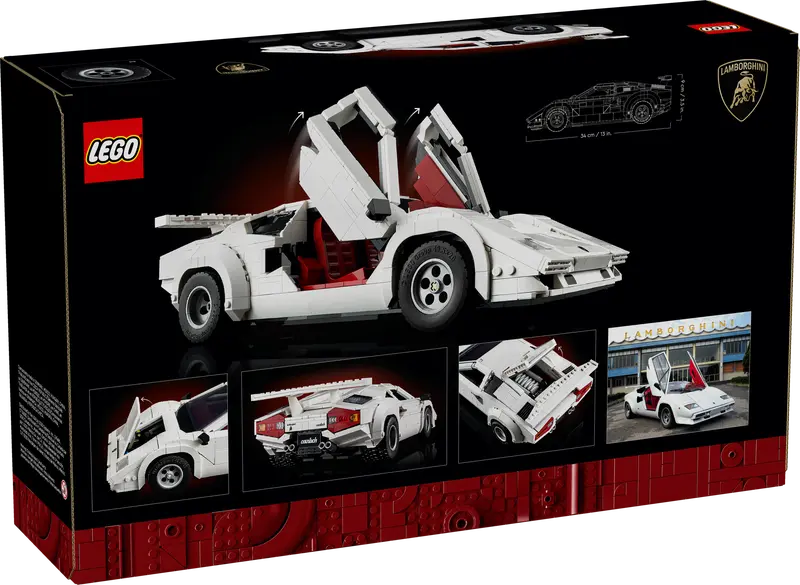 Lego Lamborghini Countach 5000 Quattrovalvole