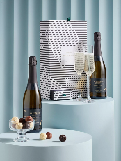 John Lewis Prosecco Duo & Chocolate Gift Box