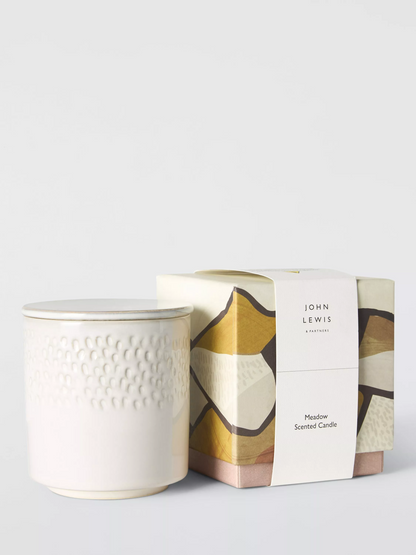 John Lewis British Landscape Meadow Scented Candle, 315g