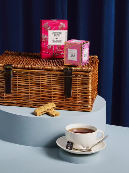 John Lewis Afternoon Tea Treats Wicker Hamper