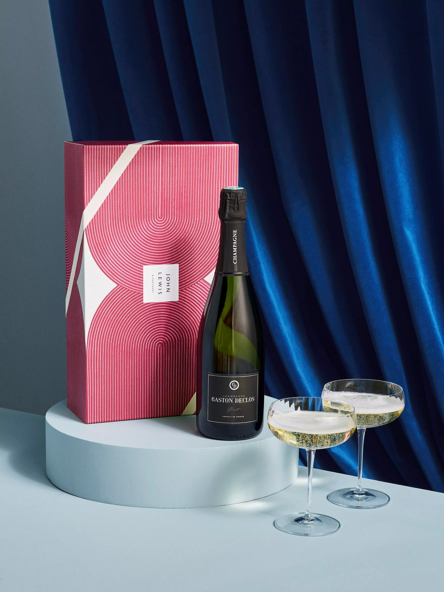 John Lewis Champagne & Treats Gift Box