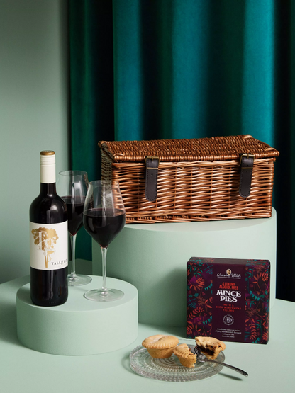 John Lewis Festive Treats Wicker Hamper