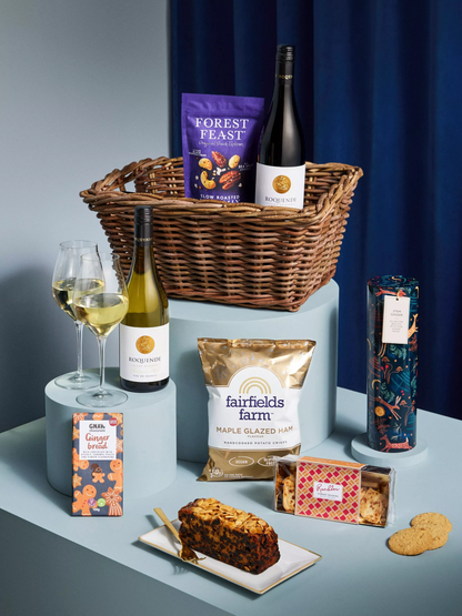 John Lewis Winter Flavours Wicker Hamper