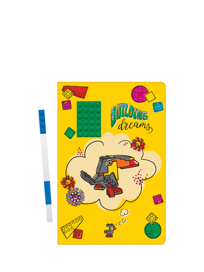 LEGO Icon Building Dreams Notebook & Pen, Set