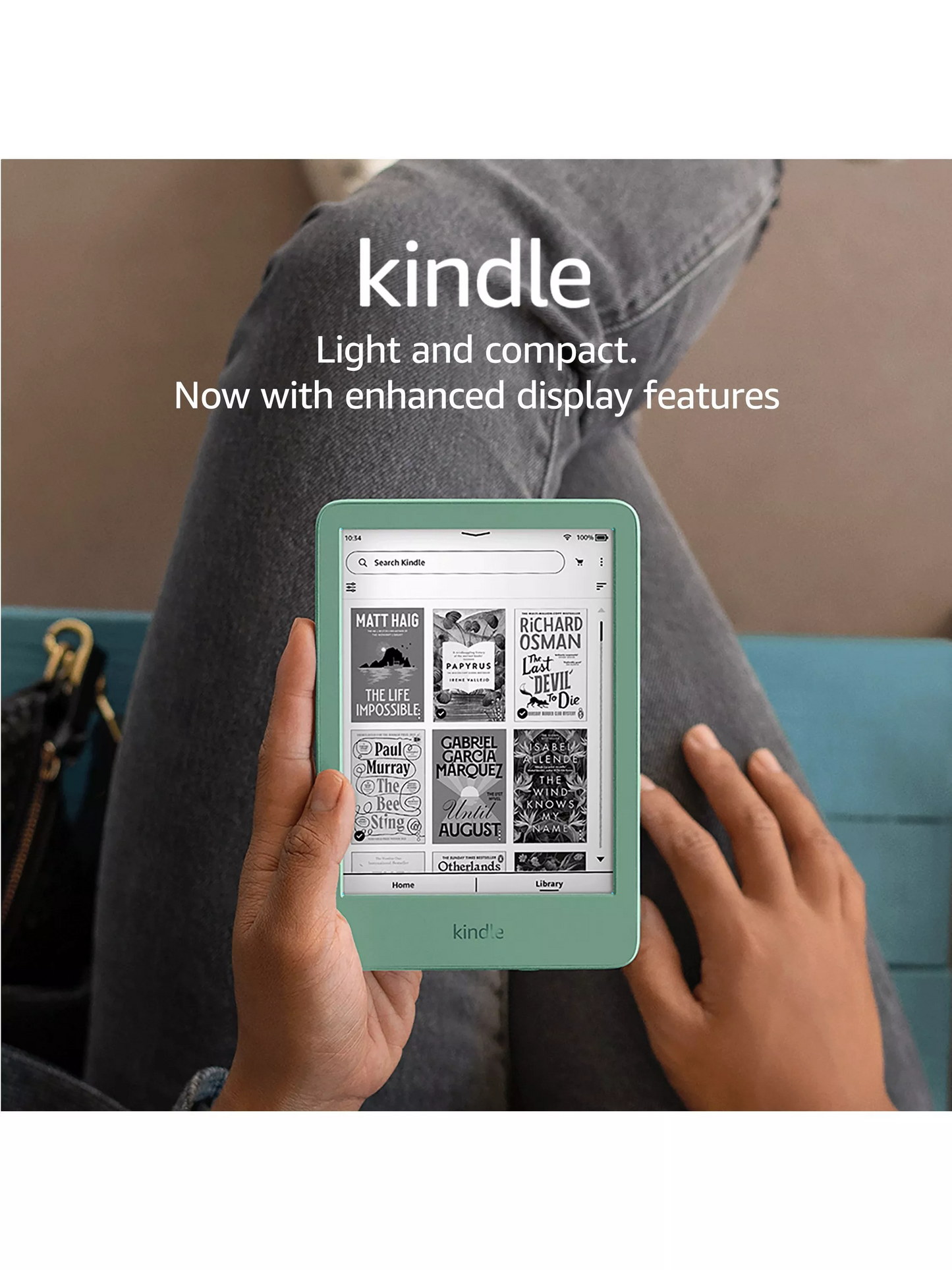 Amazon Kindle (2024) eReader, 6” High Resolution Illuminated Touch Screen, 16GB Black