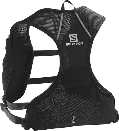 Agile 2 Set Unisex Running Vest with Flask Included, Essential Capacity, Reflective Detailing