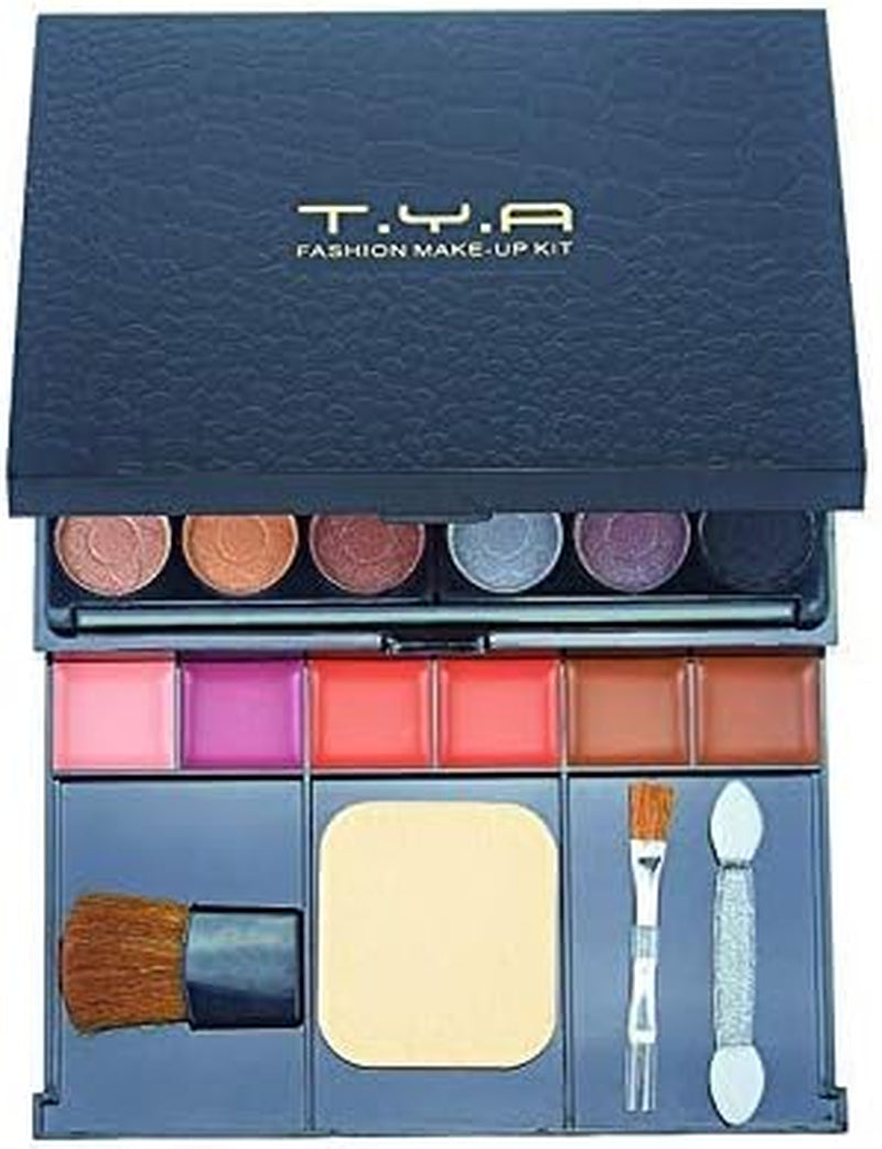 Eyeshadow Palette Makeup Palette 35 Bright Colors Matte and Shimmer Lip Gloss Blush Brushes