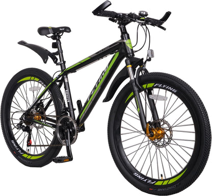 Mountain Bike/Bicycles 26'' Wheel Lightweight Aluminium Frame 21 Speeds SHIMANO Disc Brake