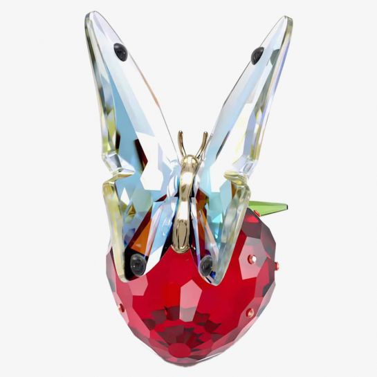 Swarovski Idyllia Butterfly and Strawberry