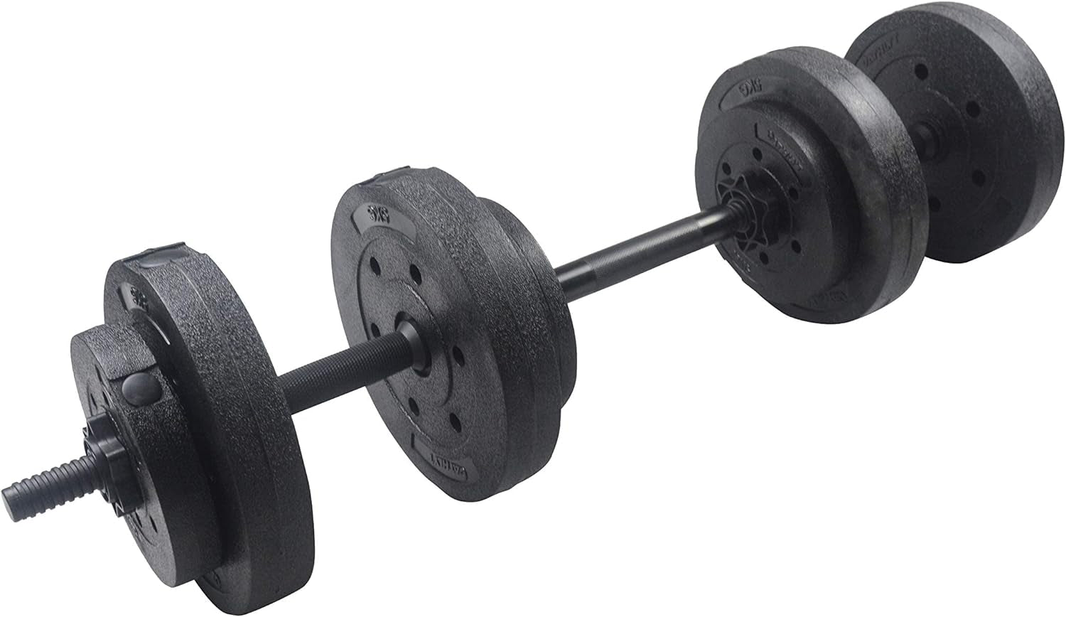 - 25Kg Weights Set, Black