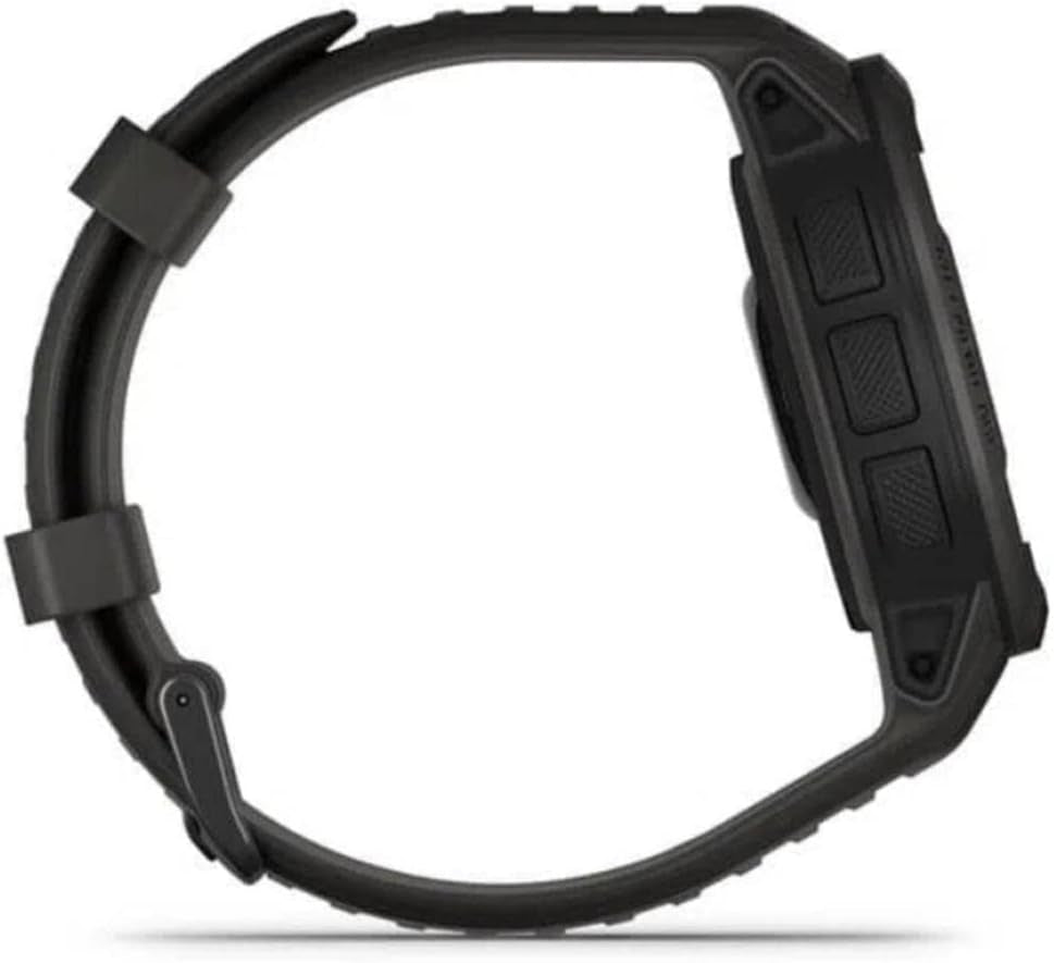 Instinct 2, Rugged GPS Smartwatch, Built-In Sports Apps and Health Monitoring, Ultratough Design Features, Graphite