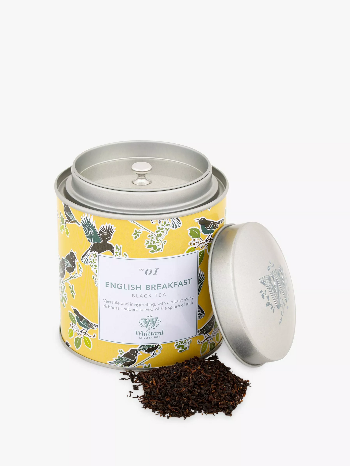 Whittard English Breakfast Loose Leaf Tea & Caddy, 140g