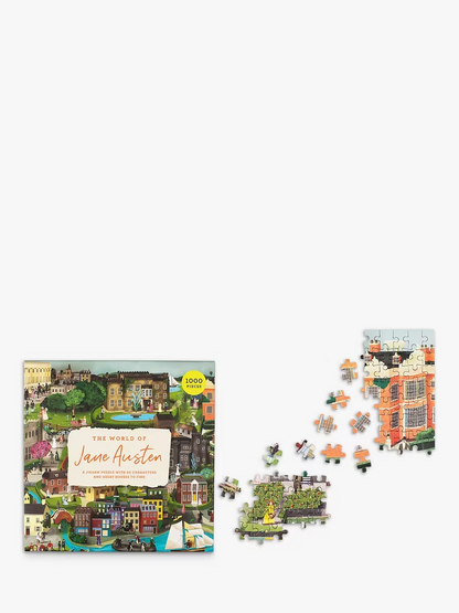 Laurence King Publishing World of Jane Austen Jigsaw Puzzle, 1000 Pieces