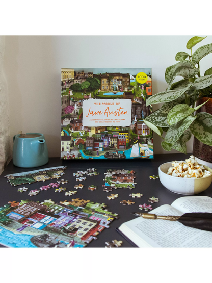 Laurence King Publishing World of Jane Austen Jigsaw Puzzle, 1000 Pieces