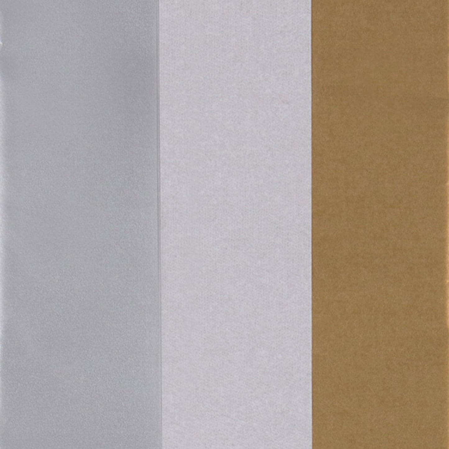 Six Sheets Tissue Paper Pack, Two Each of Silver, White and Gold Tissue Paper for Gift Wrapping and Arts & Crafts and Other Celebrations, Multipack