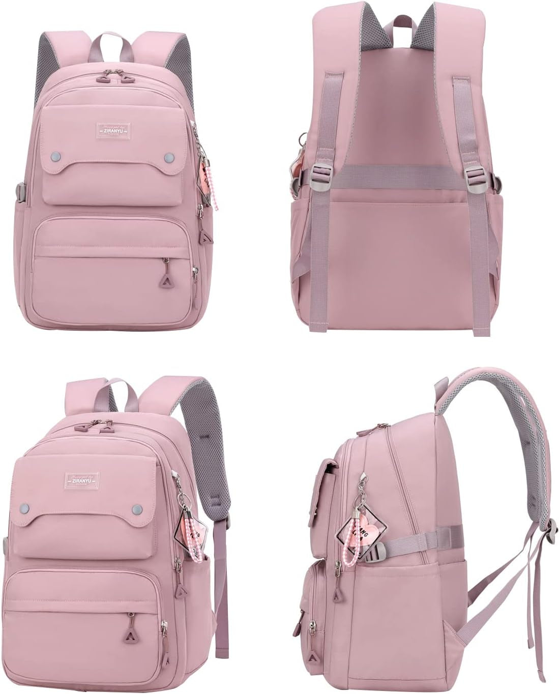 Teen Girls Casual Backpack High Middle School Daypack Women Daily Travel Laptop Bag