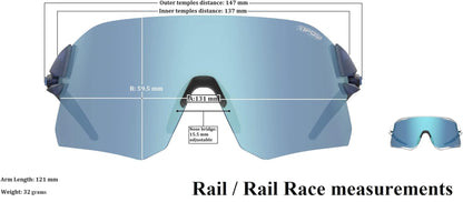 Unisex Rail Race Sunglasses