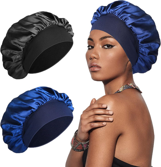 Silk Bonnet Satin Bonnet, Silk Hair Wrap for Sleeping, Soft and Comfortable Silk Sleep Cap