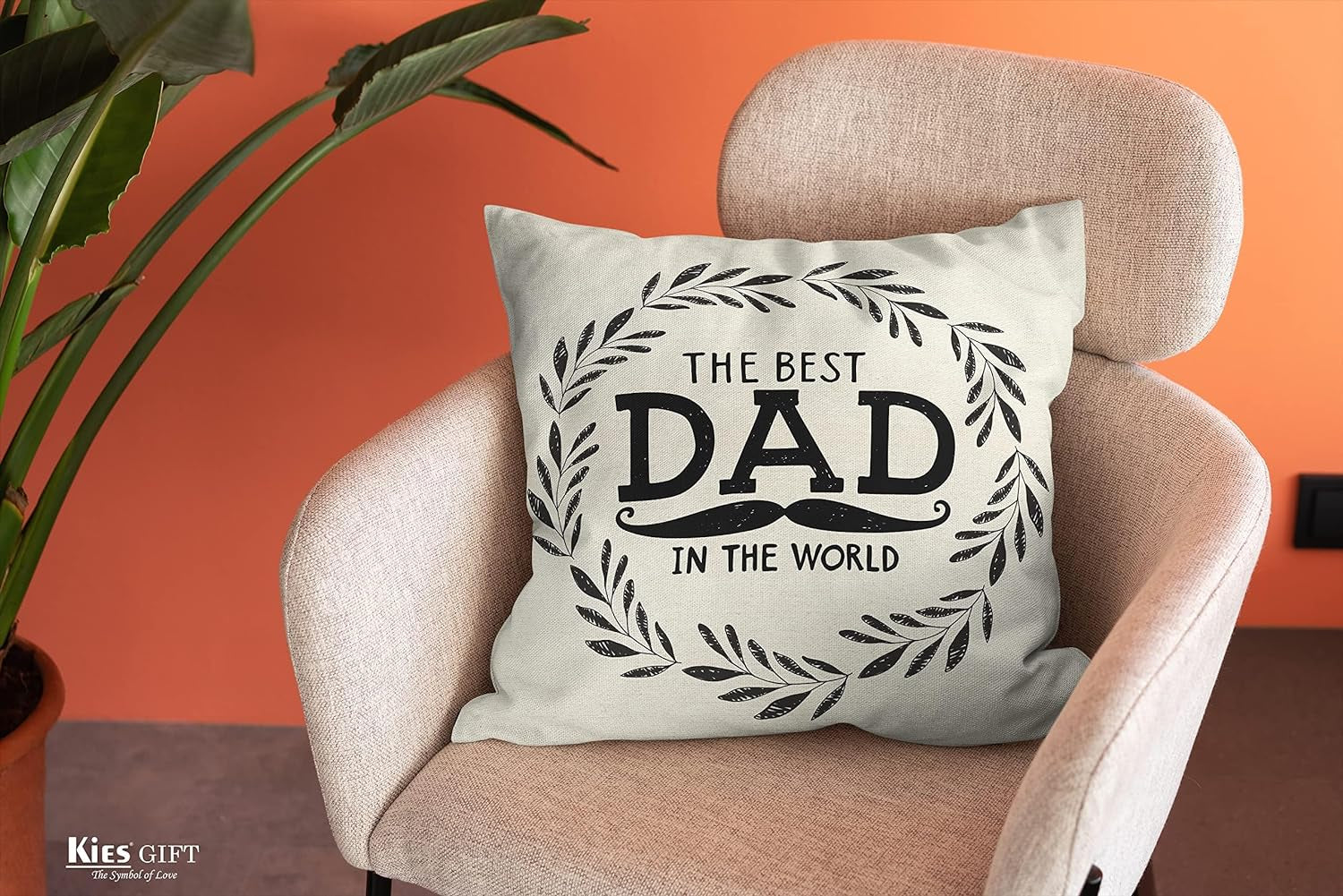 CROWNLY CRYSTAL® Gifts for Dad Gifts from Daughter Daddy Gifts with Pockets Cushio Cover Dad Gifts from Son Dad Birthday Gifts Daddy Birthday Gifts Birthday Gift for Dad