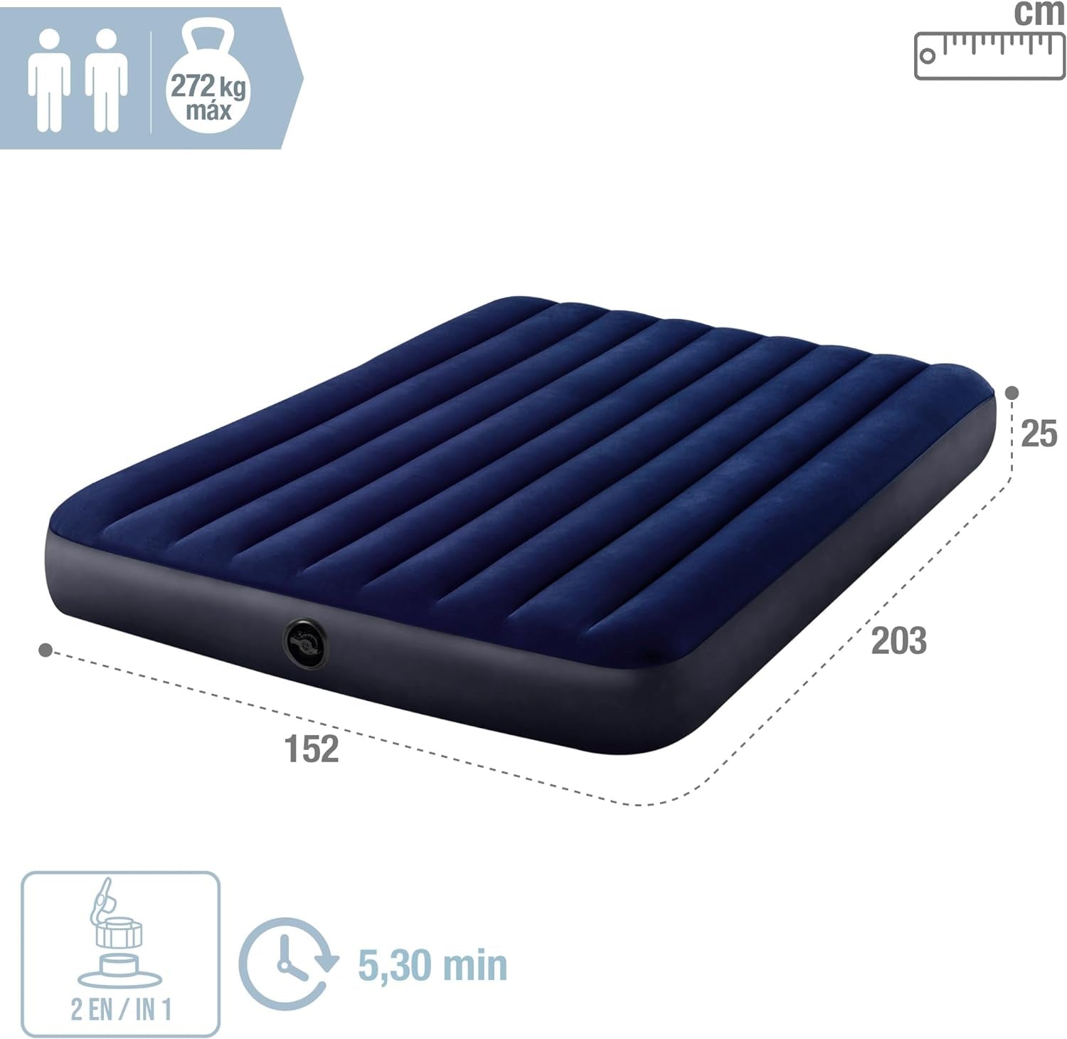 Air Bed, 64759, Colorful, 203 X 152 X 25 Cm