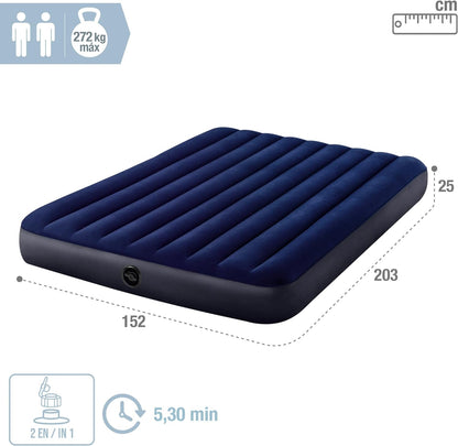 Air Bed, 64759, Colorful, 203 X 152 X 25 Cm