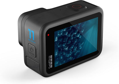 HERO11 Black - Waterproof Action Camera with 5.3K60 Ultra HD Video, 27MP Photos, 1/1.9" Image Sensor, Live Streaming, Webcam, Stabilization