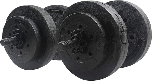 - 25Kg Weights Set, Black