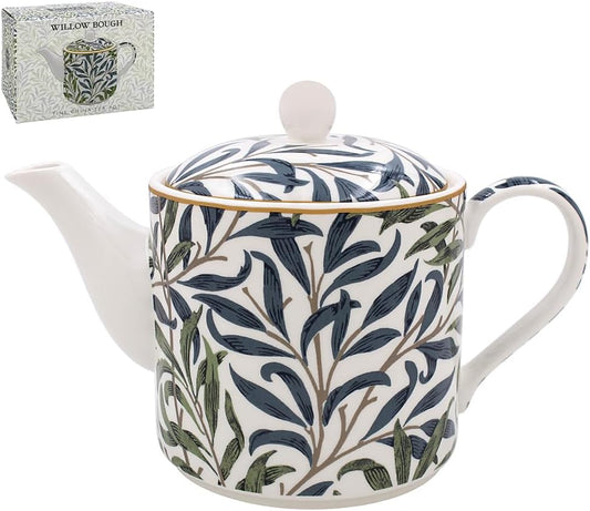 British Designed Ceramic Tea Pot | Large Teapot for Serving Hot Drinks | Tea Pots for All Family Sizes - William Morris