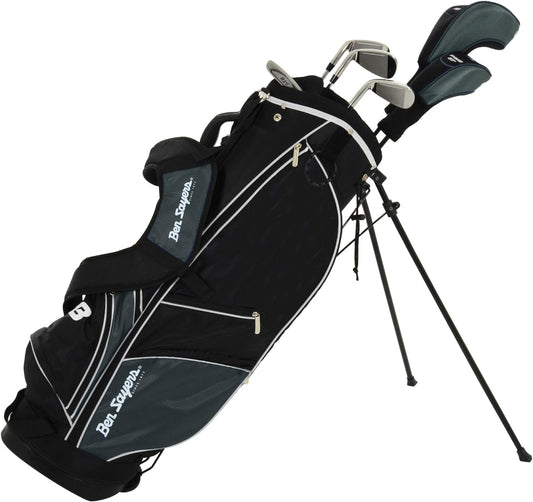 M8 6-Club Package Set - Black (Stand Bag) Gr/St MRH