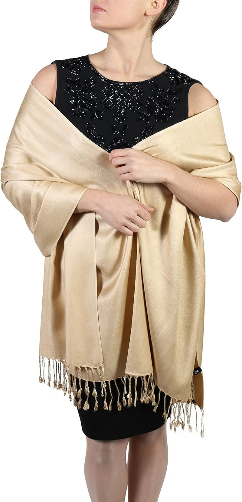 Pashmina Shawls and Wraps for Ladies - Perfect Evening & Wedding Accessory for Women