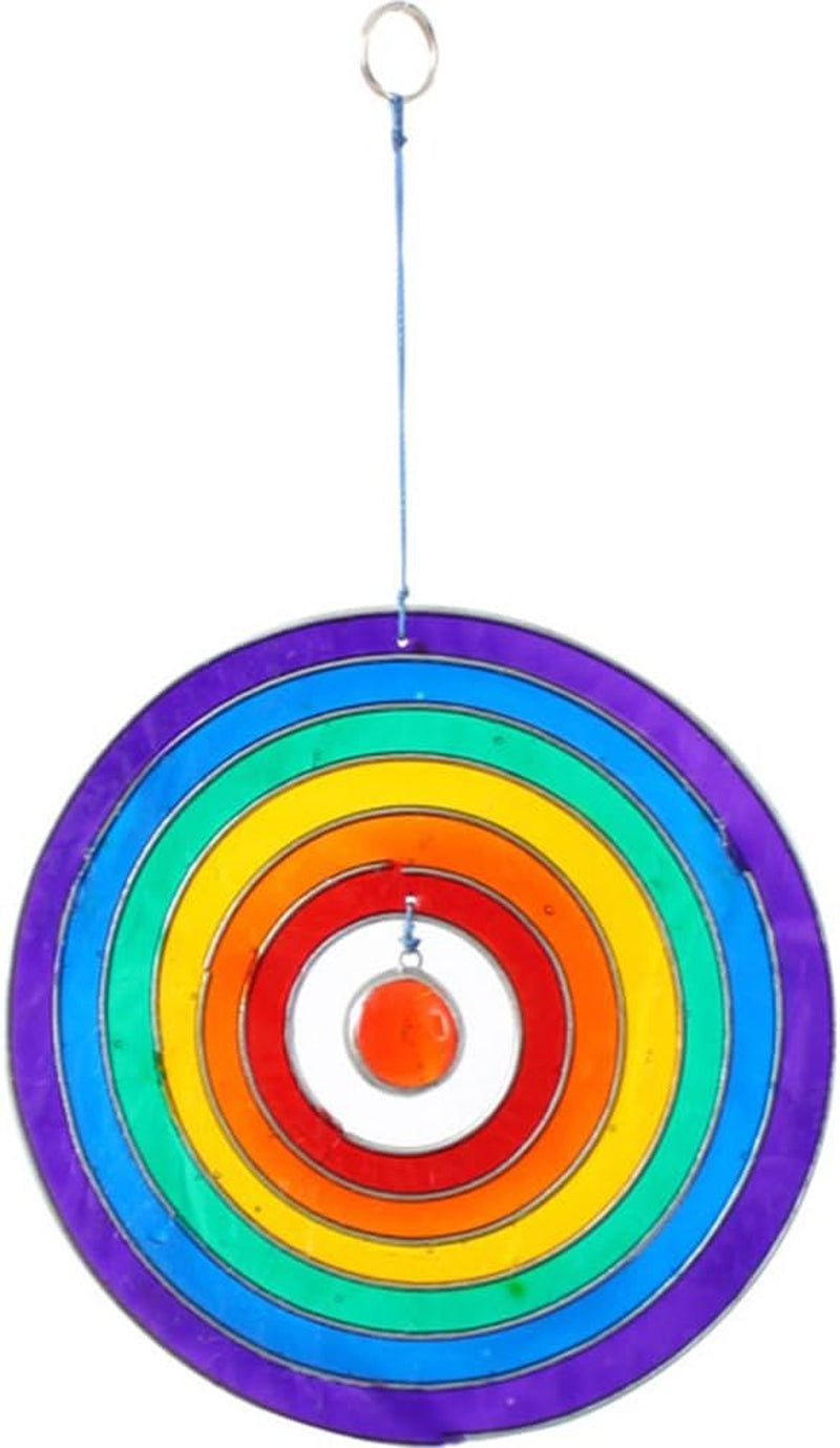 Sun Catcher Full Circle Rainbow Sun Catcher with Pendant Home Gift Garden