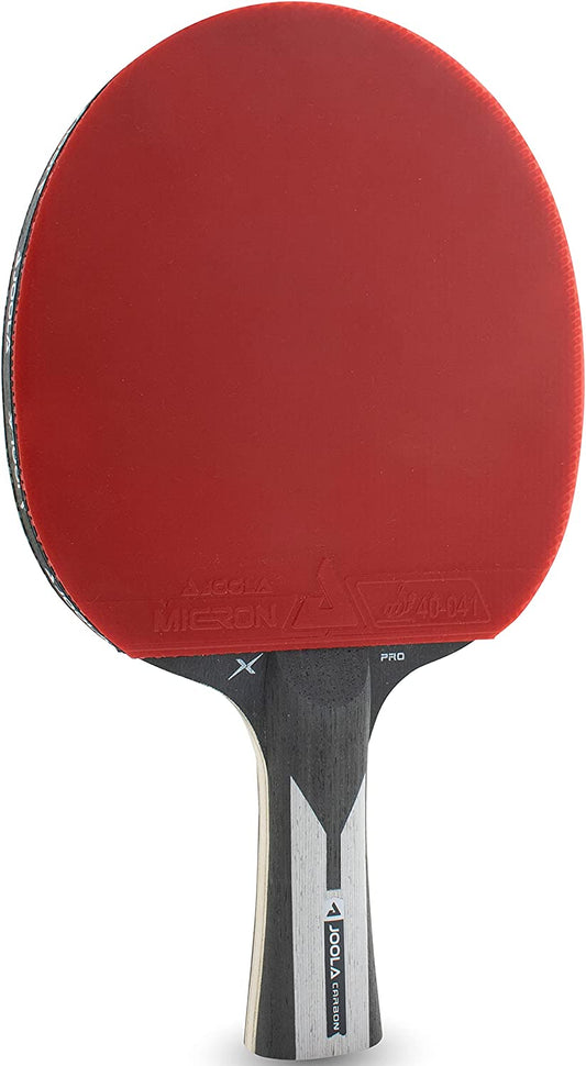 Table Tennis Bat Carbon X Pro ITTF Approved Professional Competition Ping Pong Racket Black/Grey 2.0 MM Sponge