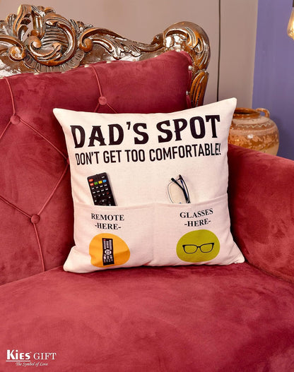 CROWNLY CRYSTAL® Gifts for Dad Gifts from Daughter Daddy Gifts with Pockets Cushio Cover Dad Gifts from Son Dad Birthday Gifts Daddy Birthday Gifts Birthday Gift for Dad