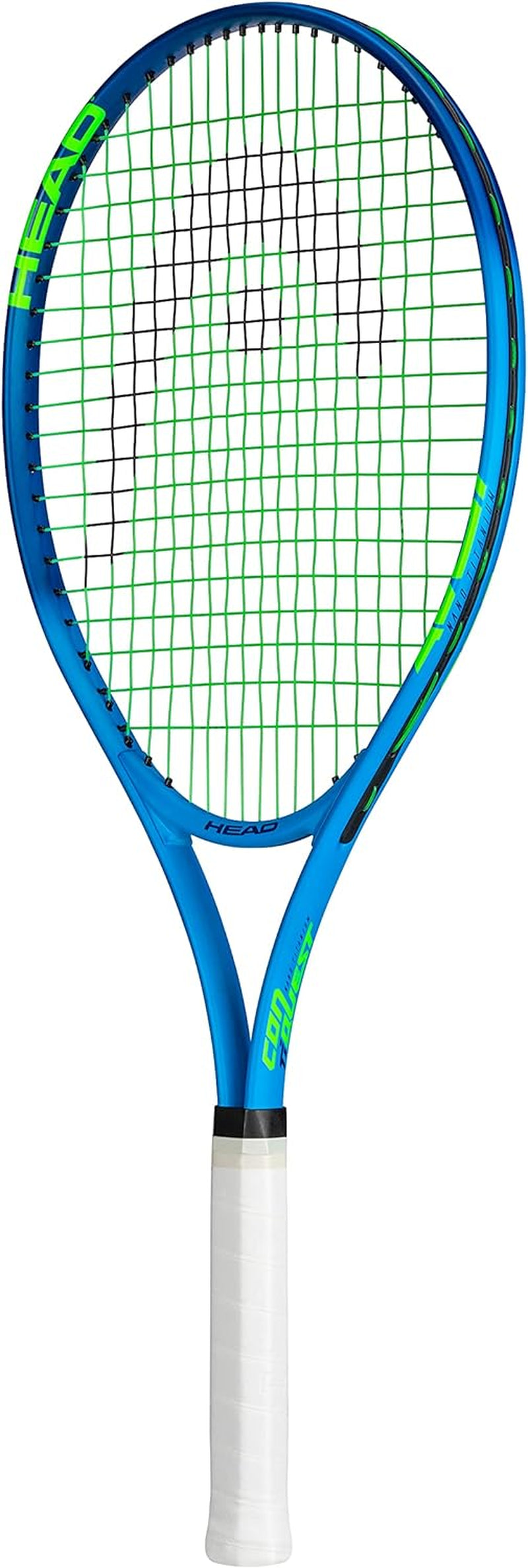 Ti. Conquest Tennis Racket - Pre-Strung Light Balance 27 Inch Racquet - 4