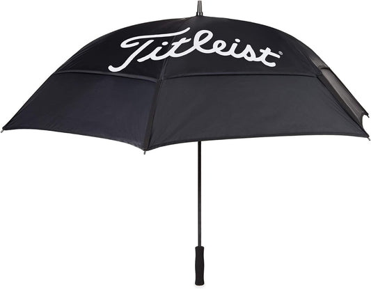 Players Double Canopy Umbrella for Adults ,Black,68"