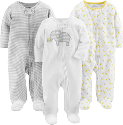 Baby Toddler Sleepers (Pack of 3)