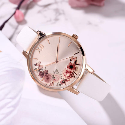 Womens Watches Leather Quartz Watch Waterproof Fashion Wristwatch for Women Ladies Girls