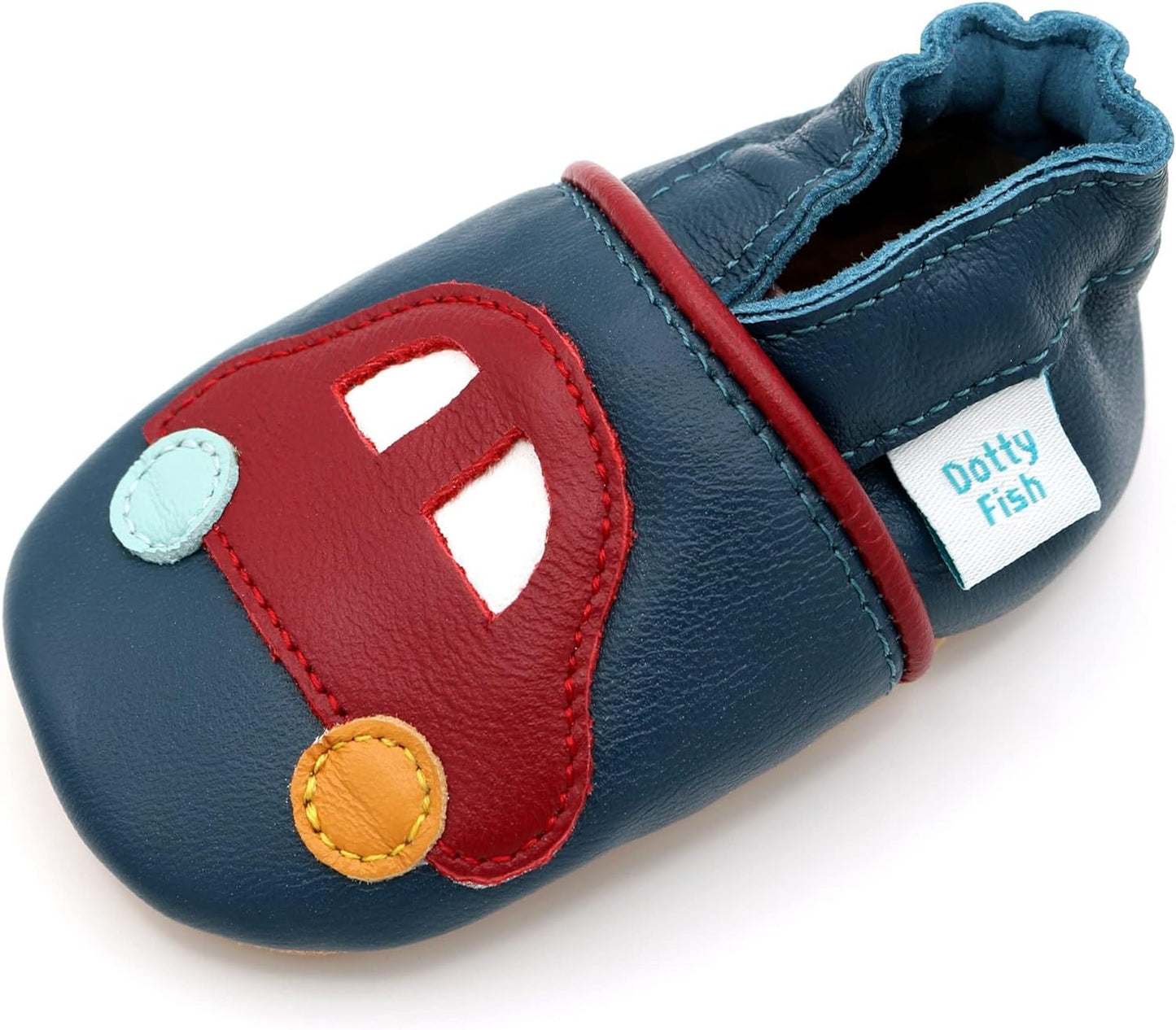 Baby Boy'S Soft Leather Shoes First Walker