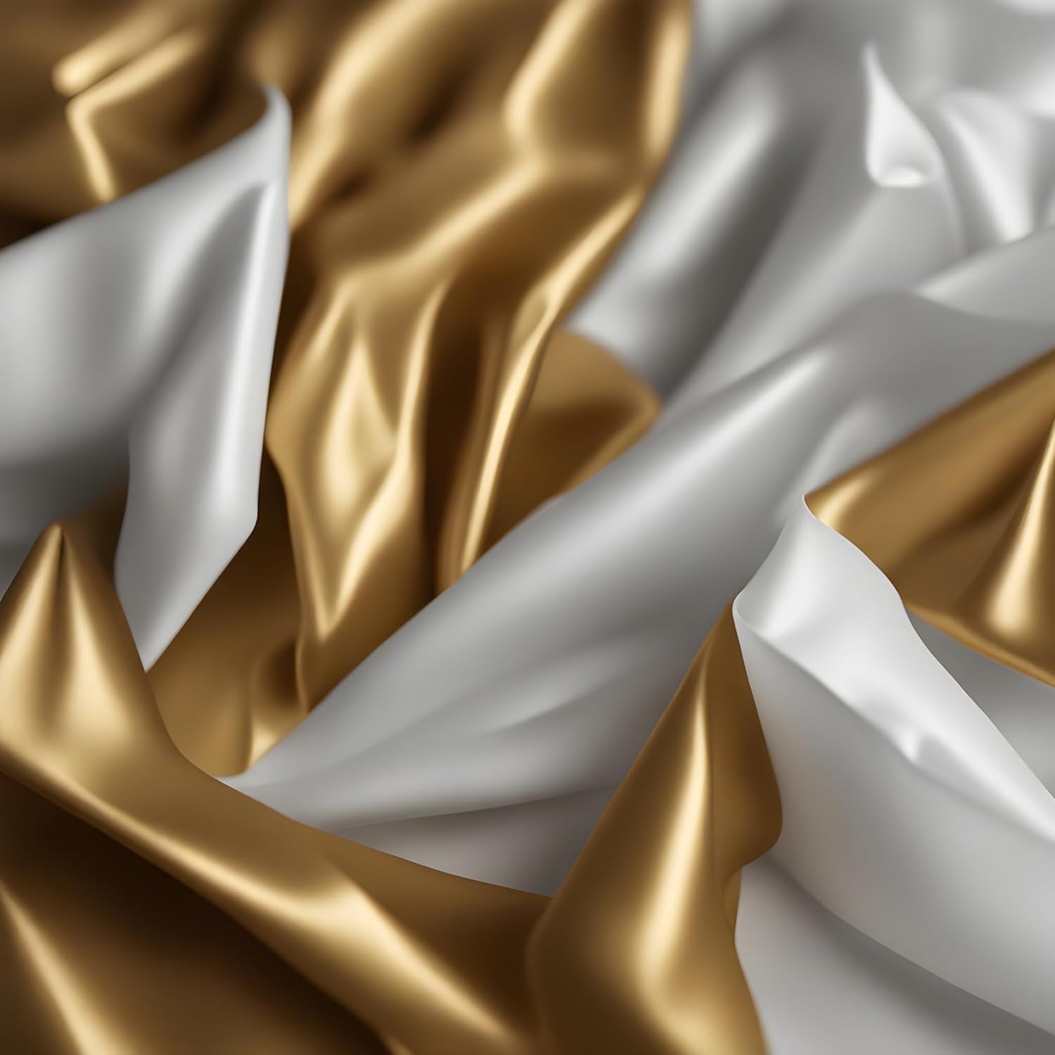 Six Sheets Tissue Paper Pack, Two Each of Silver, White and Gold Tissue Paper for Gift Wrapping and Arts & Crafts and Other Celebrations, Multipack