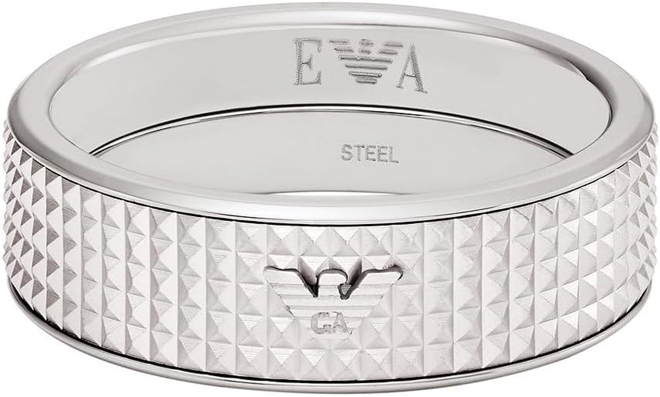 Men'S Stainless Steel Band Ring, EGS29880409