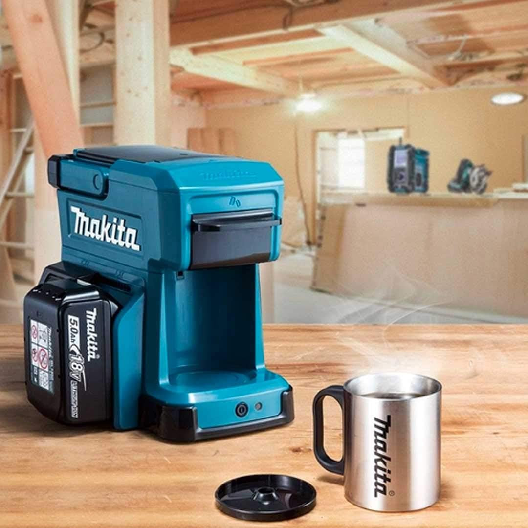 DCM501Z Li-Ion Cordless Coffee Maker, Batteries and Charger Not Included, Blue, 10.8 V to 18 V