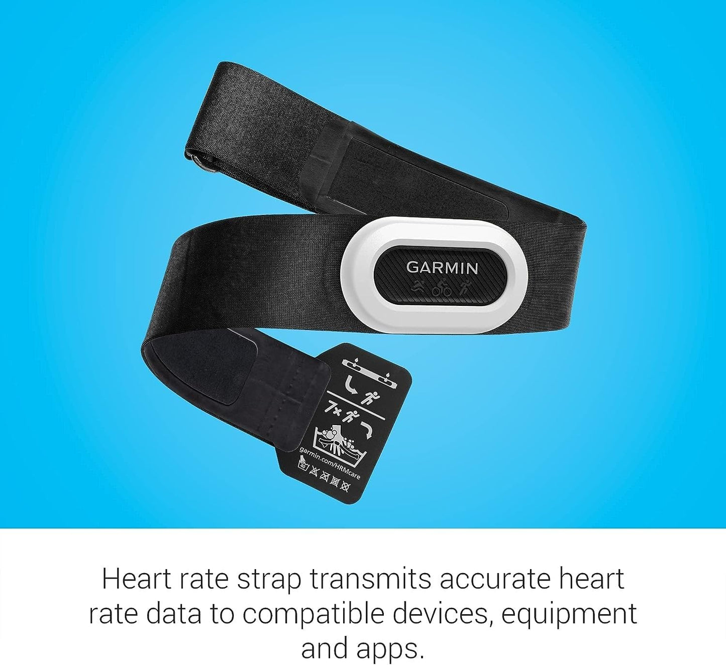 Hrm-Pro plus - Premium Chest Strap for Recording Heart Rate and Running Efficiency Values Such as Step Rate & Ground Contact Time, Treadmill, ANT+ & Bluetooth Technology, Black