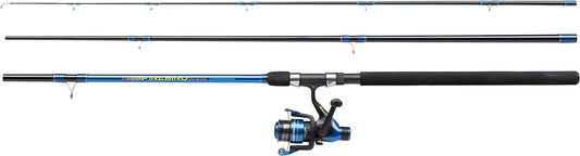 Firebird Match Combo, Fishing Rod and Reel Combo, Pre-Spooled with Line, Ready to Fish Coarse Combos, Coarse Fishing, Carp, Bream, Roach, Tench, Unisex, Blue / Black, 3.0M | 260G