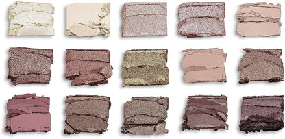 , Reloaded, Eyeshadow Palette, Highly Pigmented, Matte and Shimmer Finishes, Iconic 3.0, 15 Shades, 15 X 0.03 Oz/1.10 G