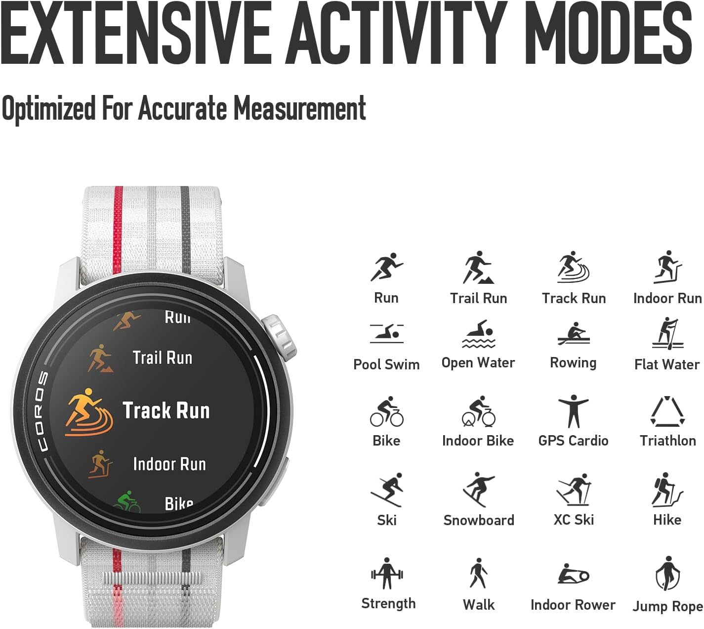 PACE 3 Sport Watch GPS, Lightweight and Comfort, 17 Days Battery Life, Dual-Frequency GPS, Heart Rate and Spo2, Navigation, Sleep Track, Training Plan, Run, Bike, and Ski -Black Silicone